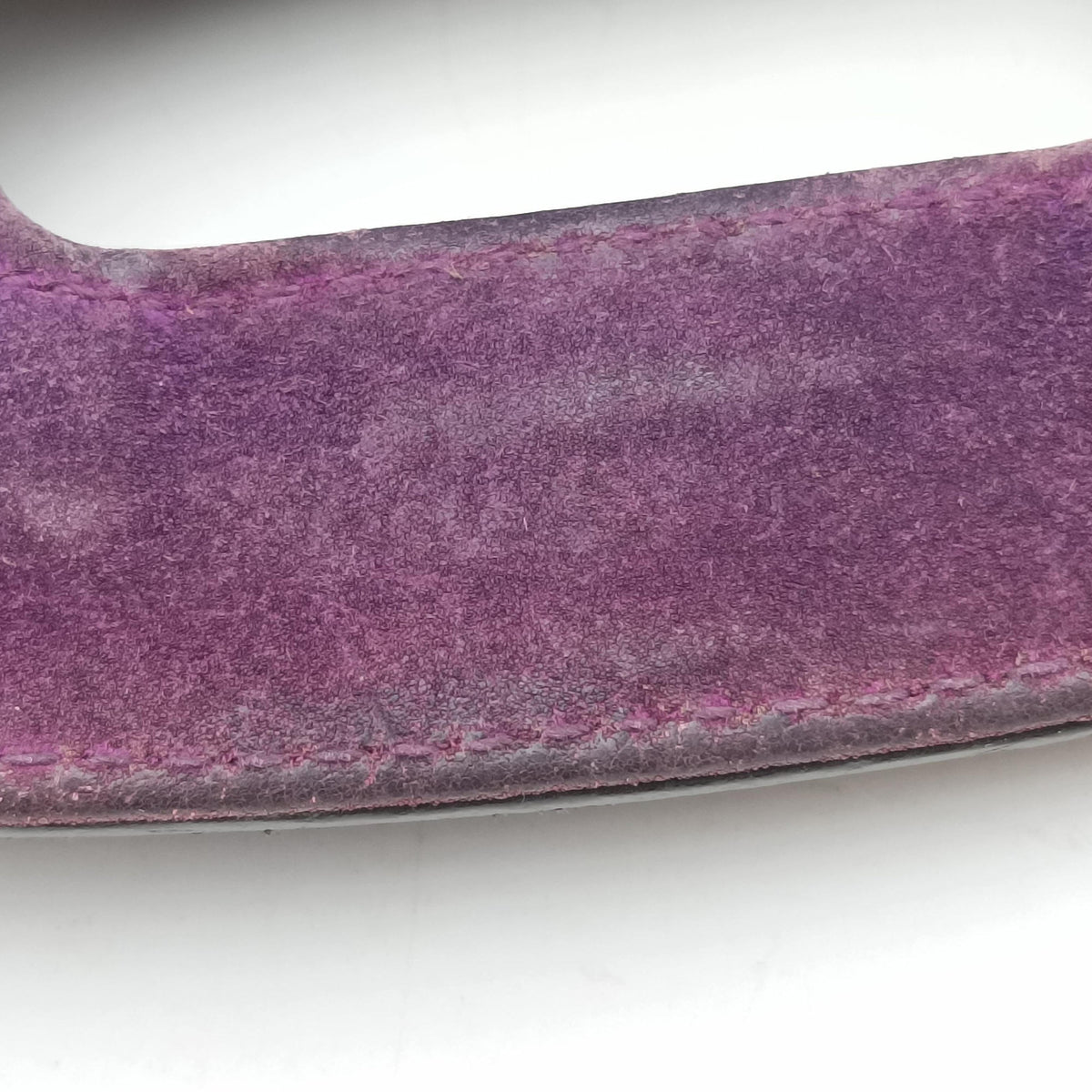 Pre-owned Gucci New Bamboo Purple Patent Leather 254884 shoulderbag | stylenewstar