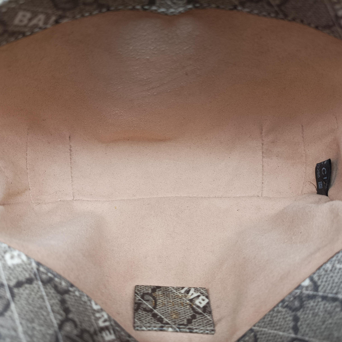 Pre-owned Gucci Horsebit 1955 Beige×Brown PVC coated canvas 658574 shoulderbag | stylenewstar