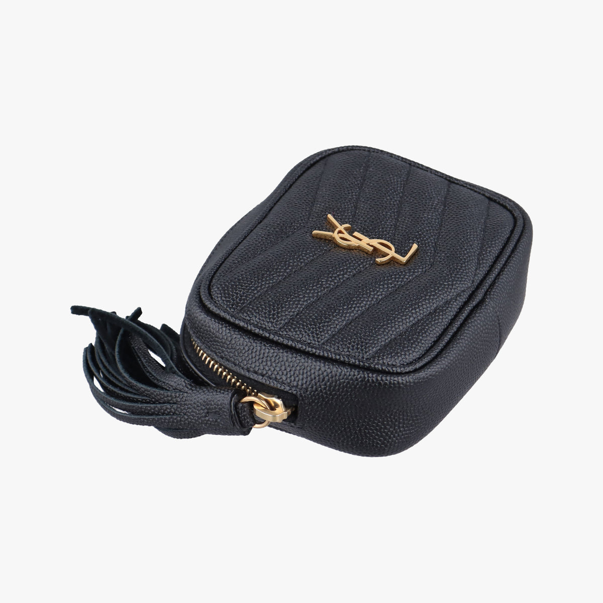 Secondhand Yves Saint Laurent baby lou Black Leather 635088 shoulderbag | stylenewstar