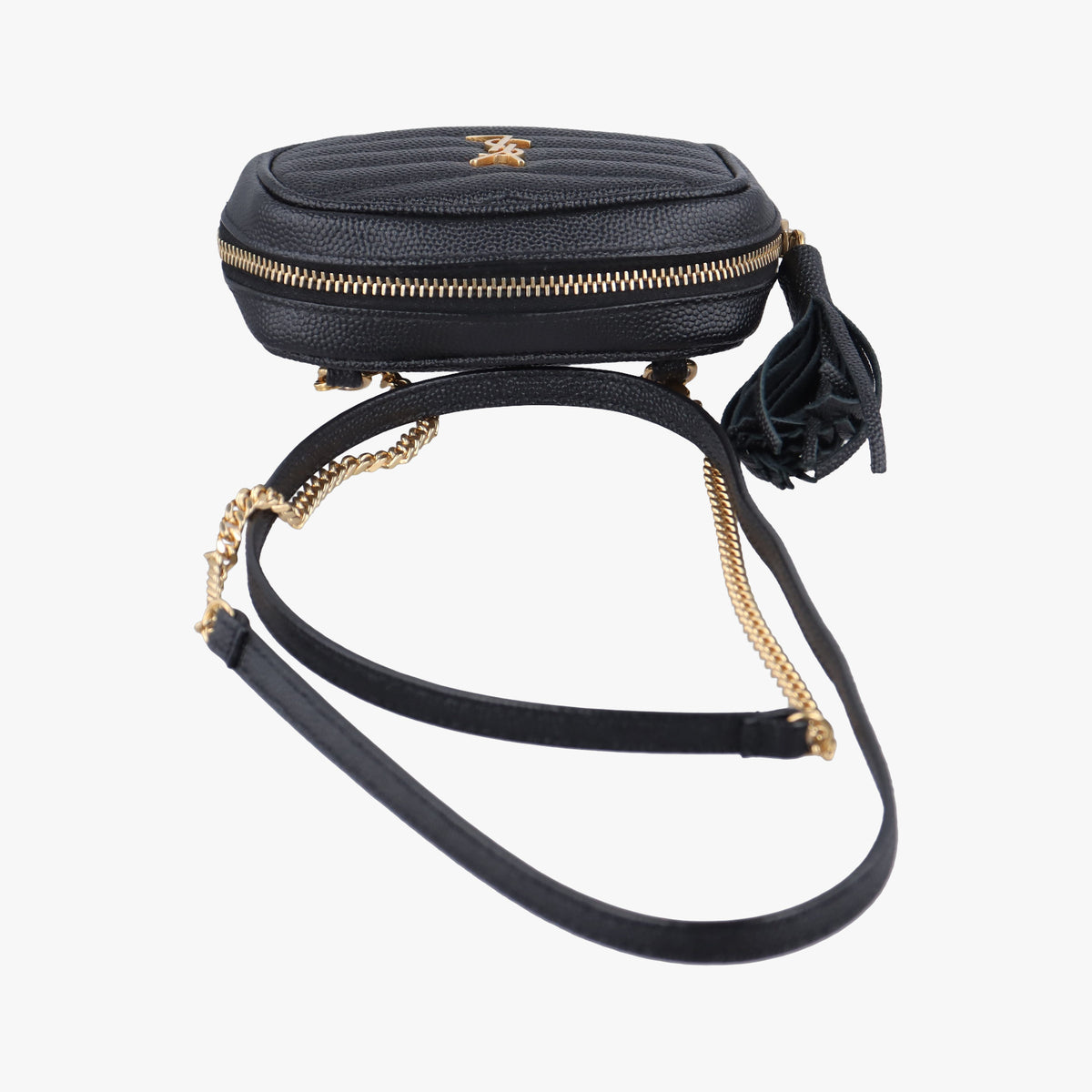 Secondhand Yves Saint Laurent baby lou Black Leather 635088 shoulderbag | stylenewstar