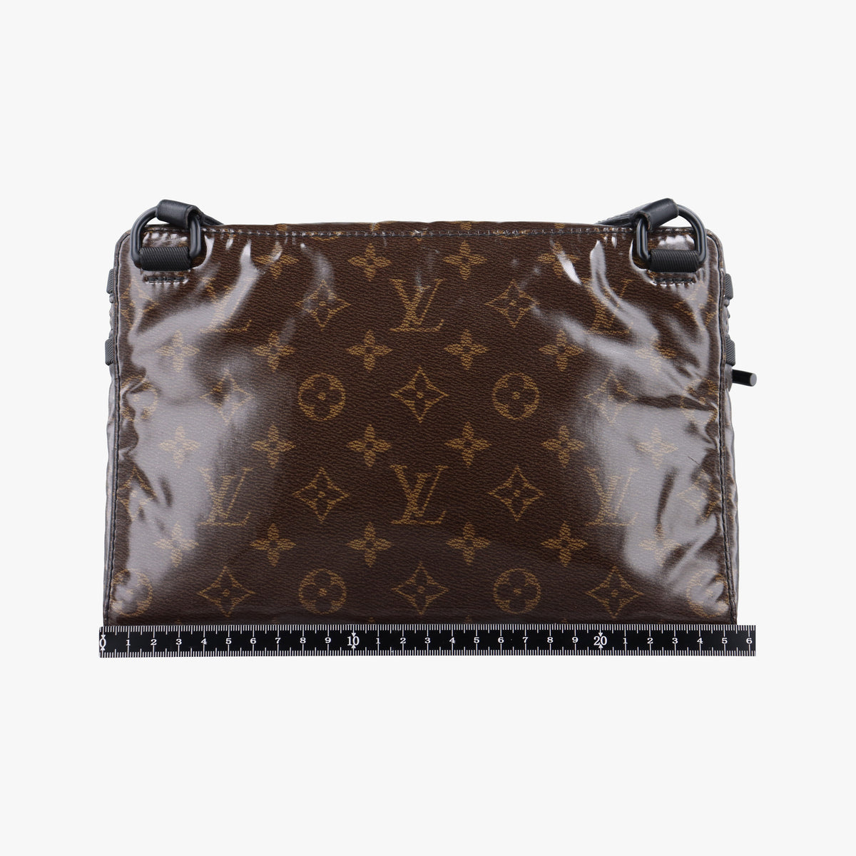 Pre-owned Louis Vuitton Messenger PM Brown Monogram Glaze M43895 bum bag/waist bag | stylenewstar