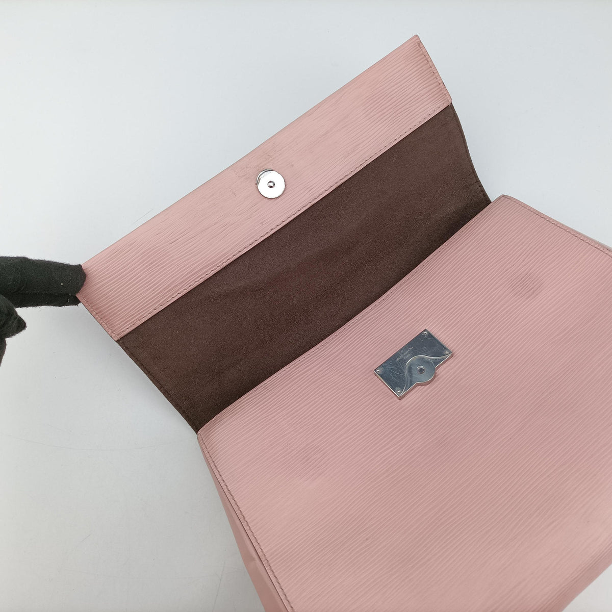 Pre-owned Louis Vuitton Cluny MM ROSE BALLERINE Epi M41334 shoulderbag | stylenewstar