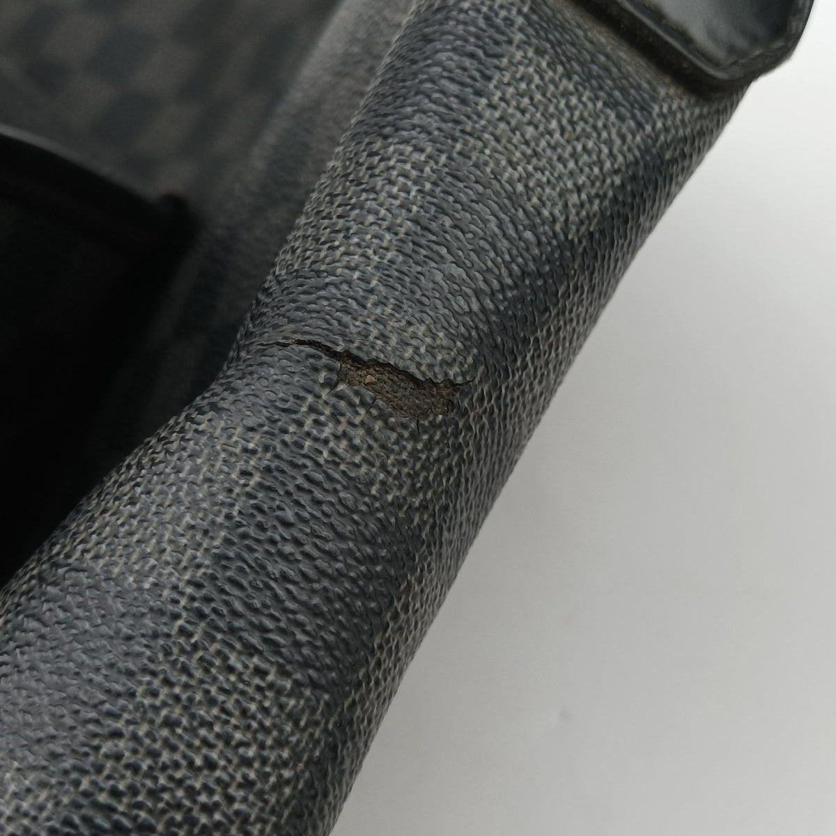 Secondhand Louis Vuitton DANIEL GM Noir Damier Graphite N58033 shoulderbag | stylenewstar