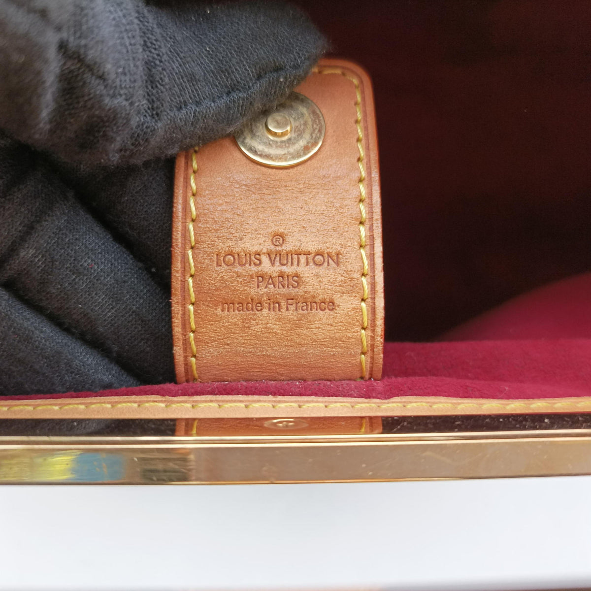 Secondhand Louis Vuitton JUDY MM white Monogram Multicolor M40255 shoulderbag | stylenewstar