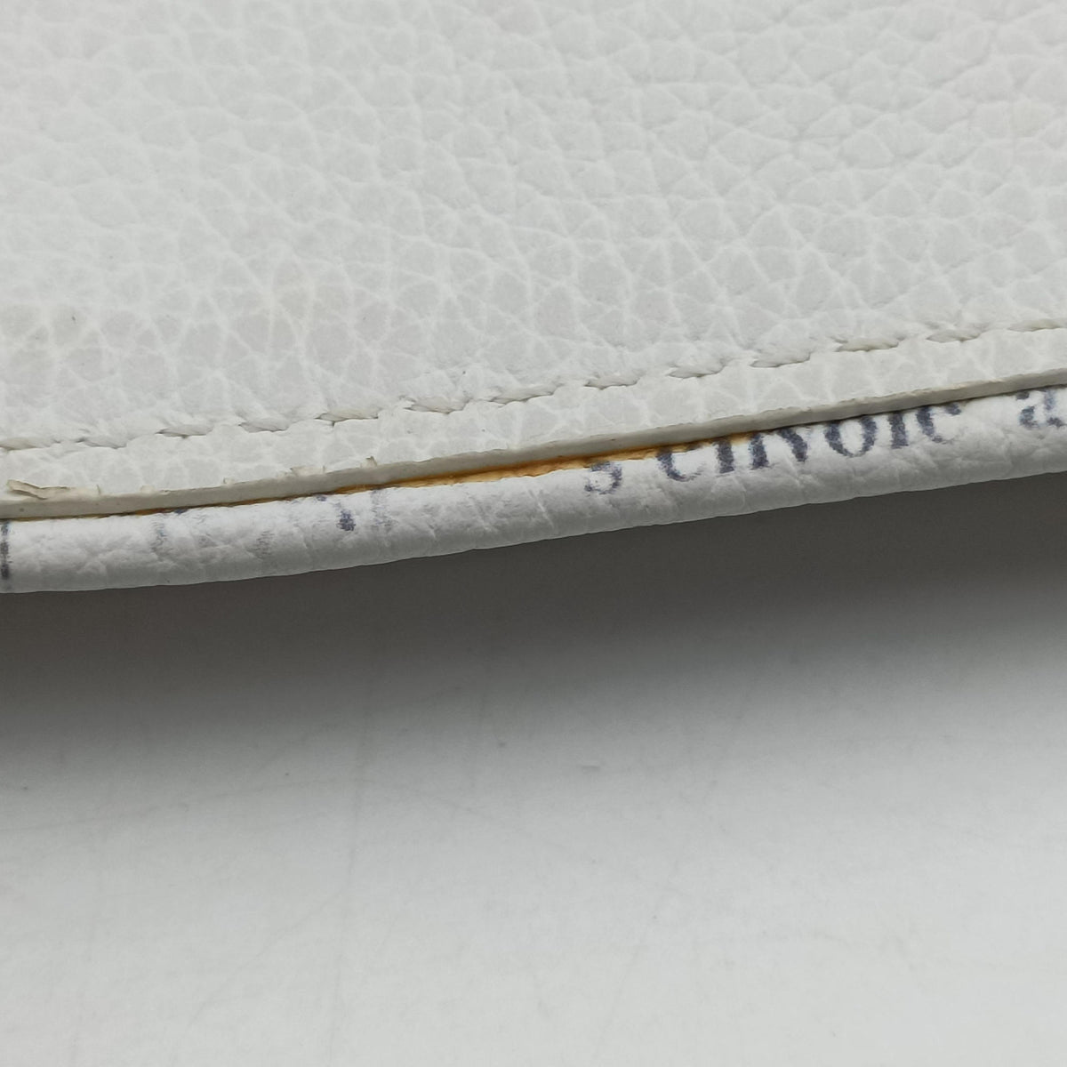 Pre-owned Christian Dior Saddle White Leather  bum bag/waist bag | stylenewstar