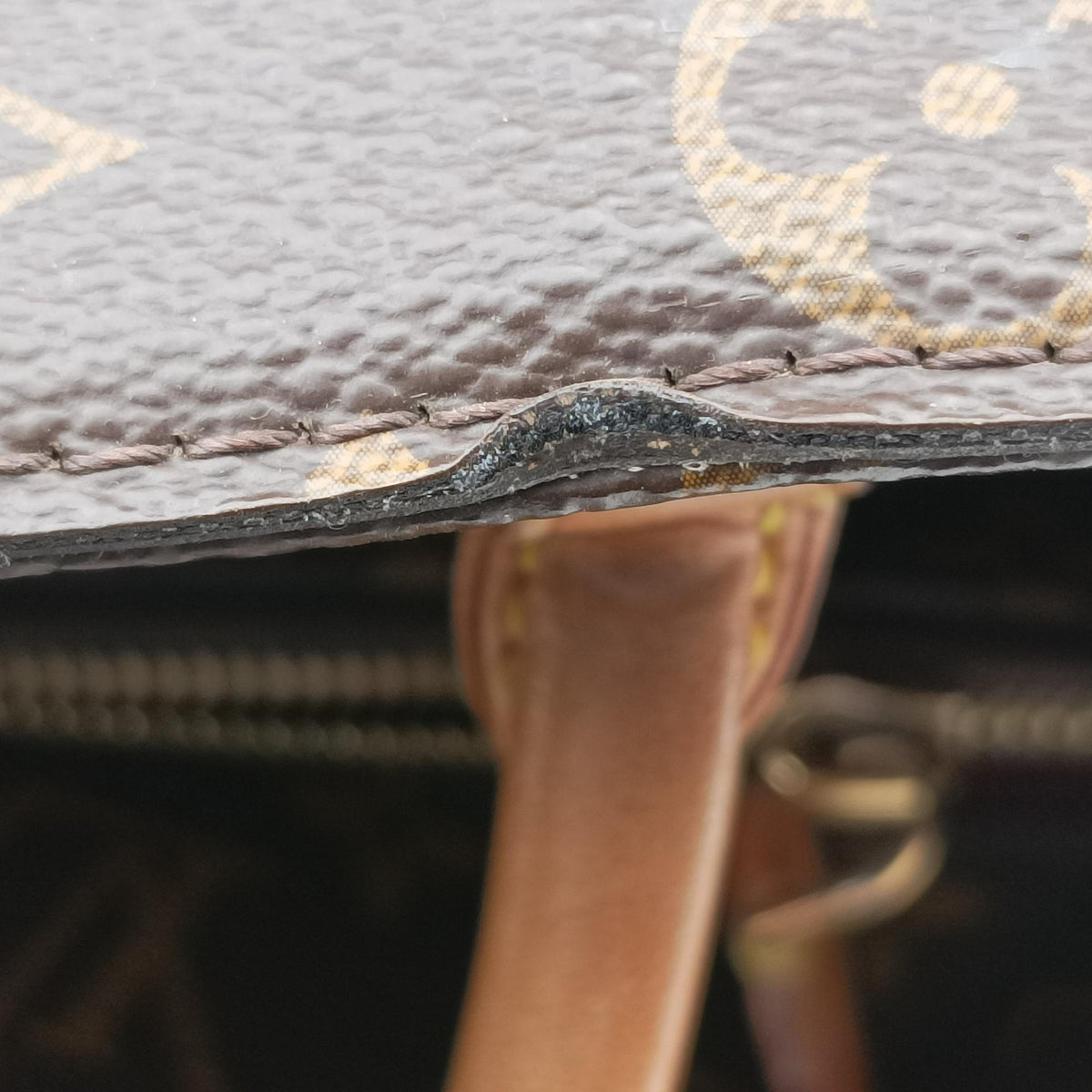 Secondhand Louis Vuitton MONTAIGNE GM Brown Monogram Canvas M41067 shoulderbag | stylenewstar