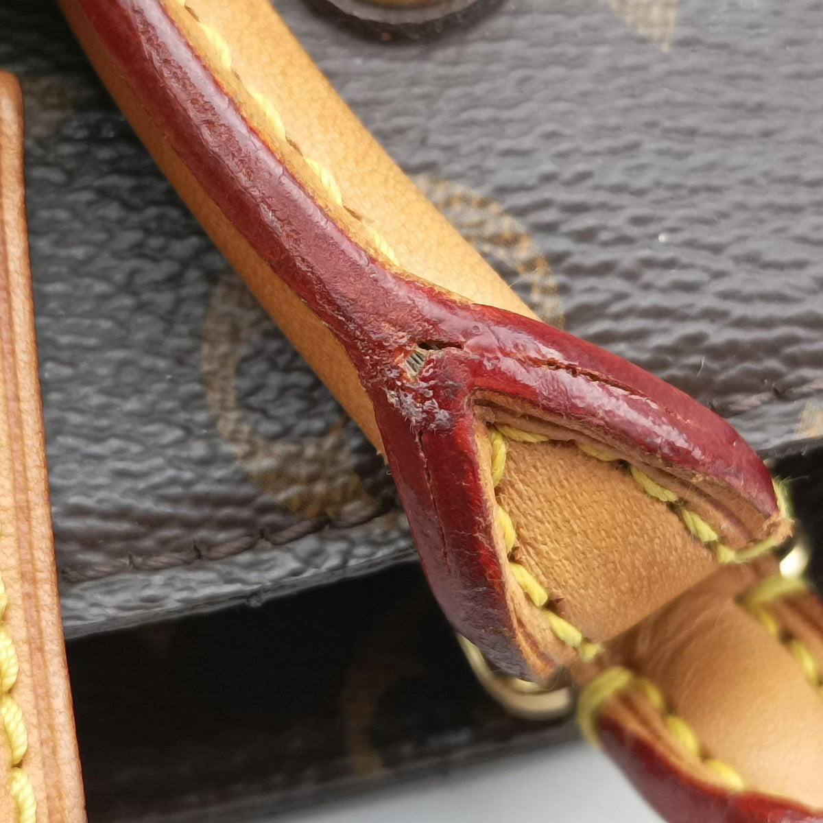 Secondhand Louis Vuitton MONTAIGNE GM Brown Monogram Canvas M41067 shoulderbag | stylenewstar