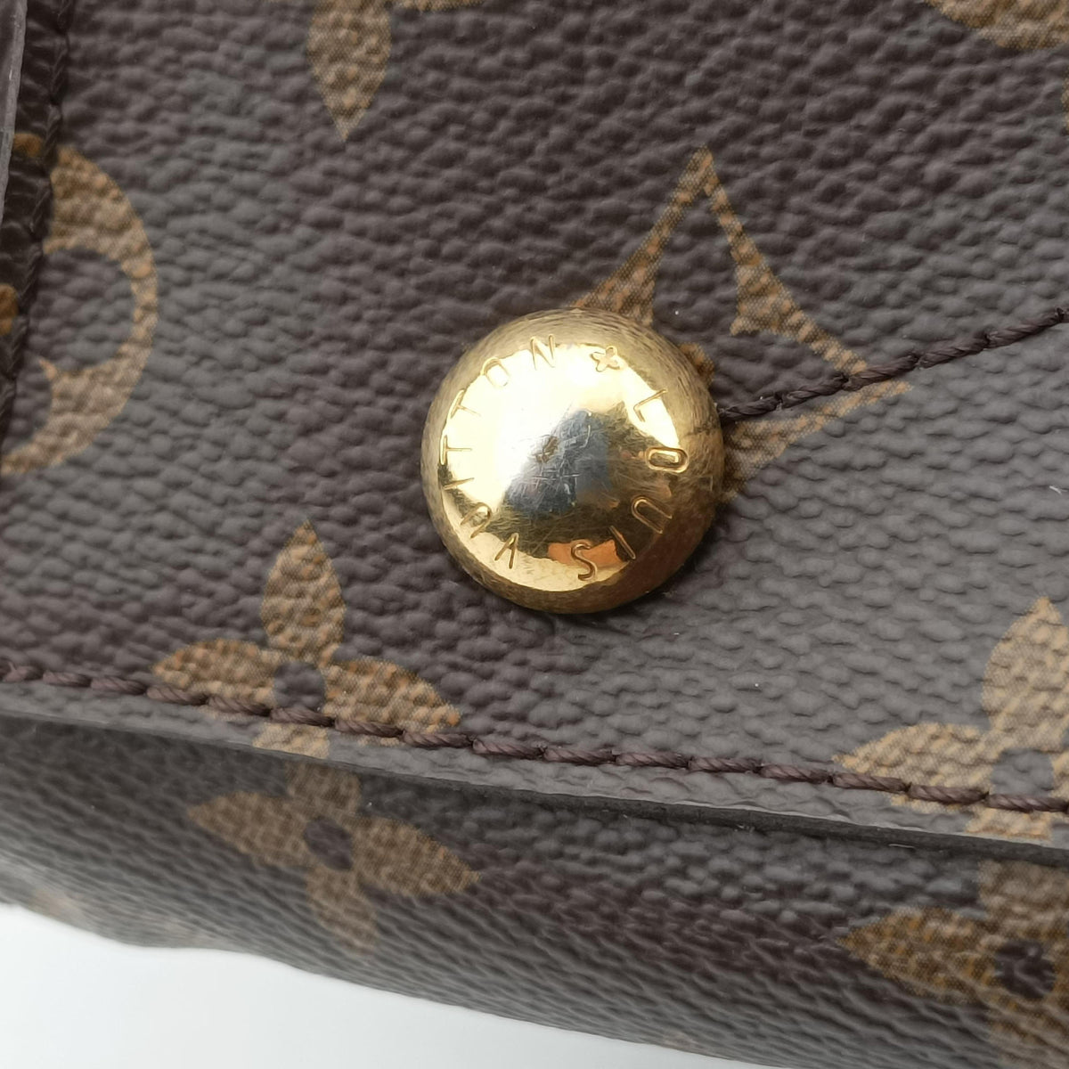 Secondhand Louis Vuitton MONTAIGNE GM Brown Monogram Canvas M41067 shoulderbag | stylenewstar