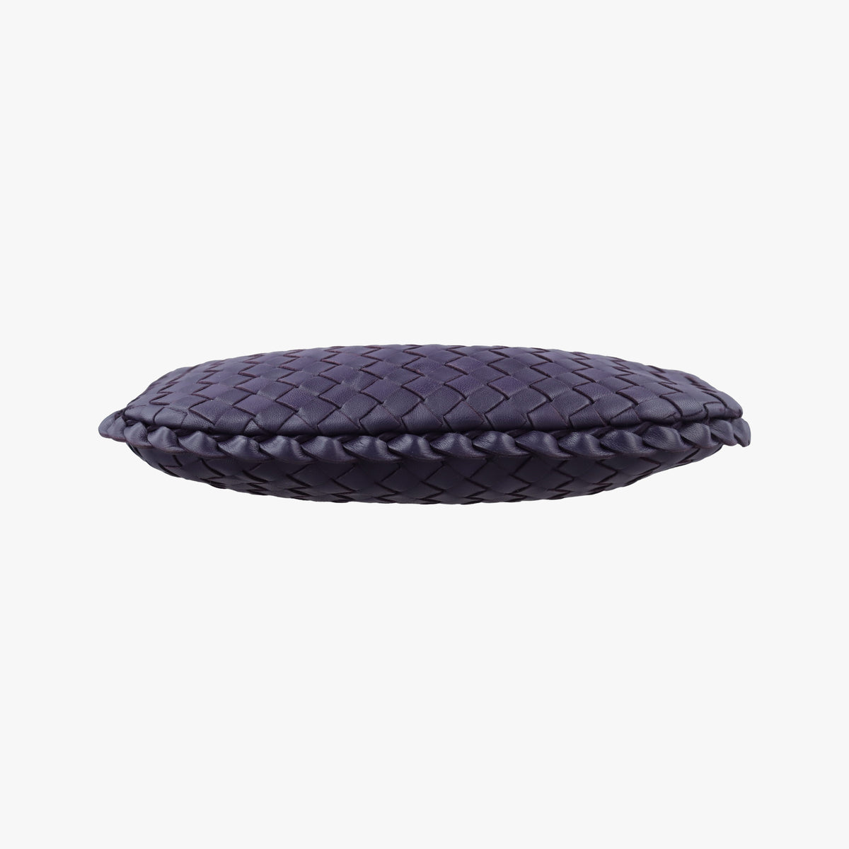 Pre-owned Bottega Veneta Intrecciato Purple lambskin  handbag | stylenewstar