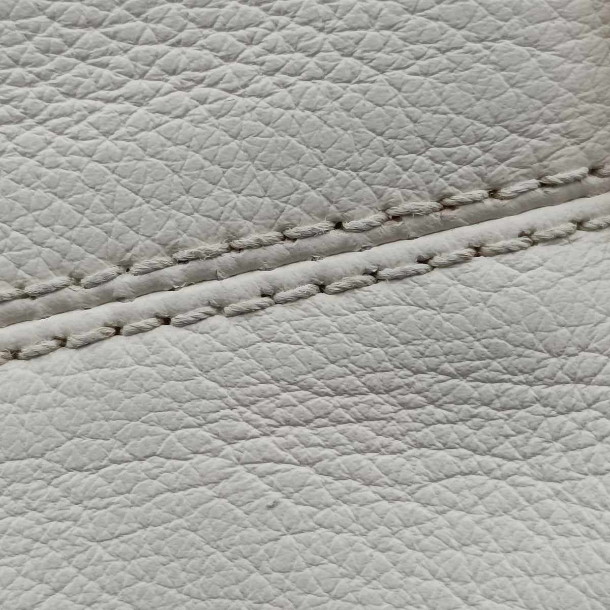 Pre-owned Prada Ring Bag White Leather  handbag | stylenewstar