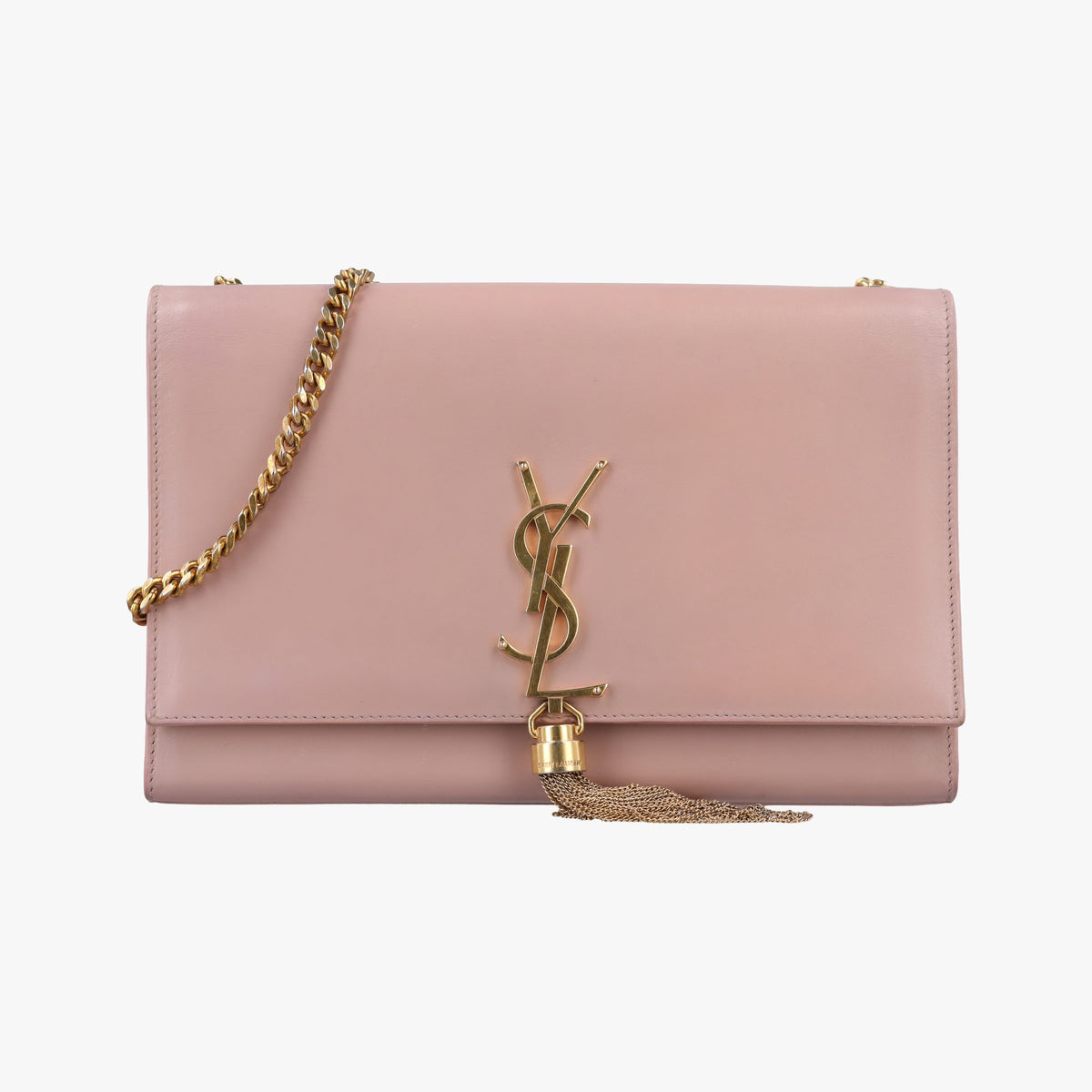 Secondhand Yves Saint Laurent KATE Pink Leather 354119 shoulderbag | stylenewstar