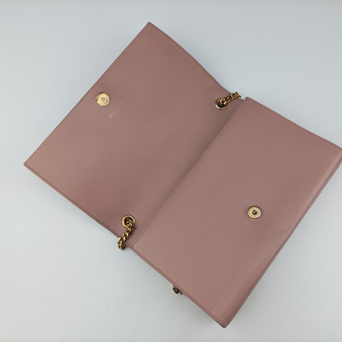 Secondhand Yves Saint Laurent KATE Pink Leather 354119 shoulderbag | stylenewstar