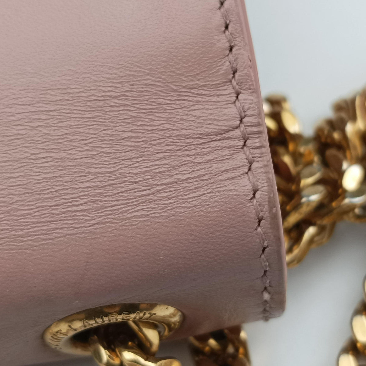 Secondhand Yves Saint Laurent KATE Pink Leather 354119 shoulderbag | stylenewstar