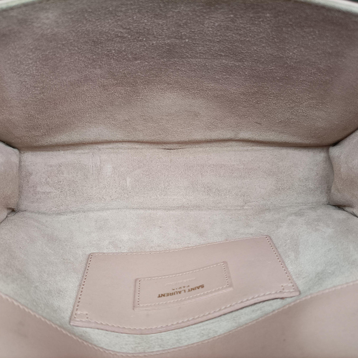 Secondhand Yves Saint Laurent KATE Pink Leather 354119 shoulderbag | stylenewstar
