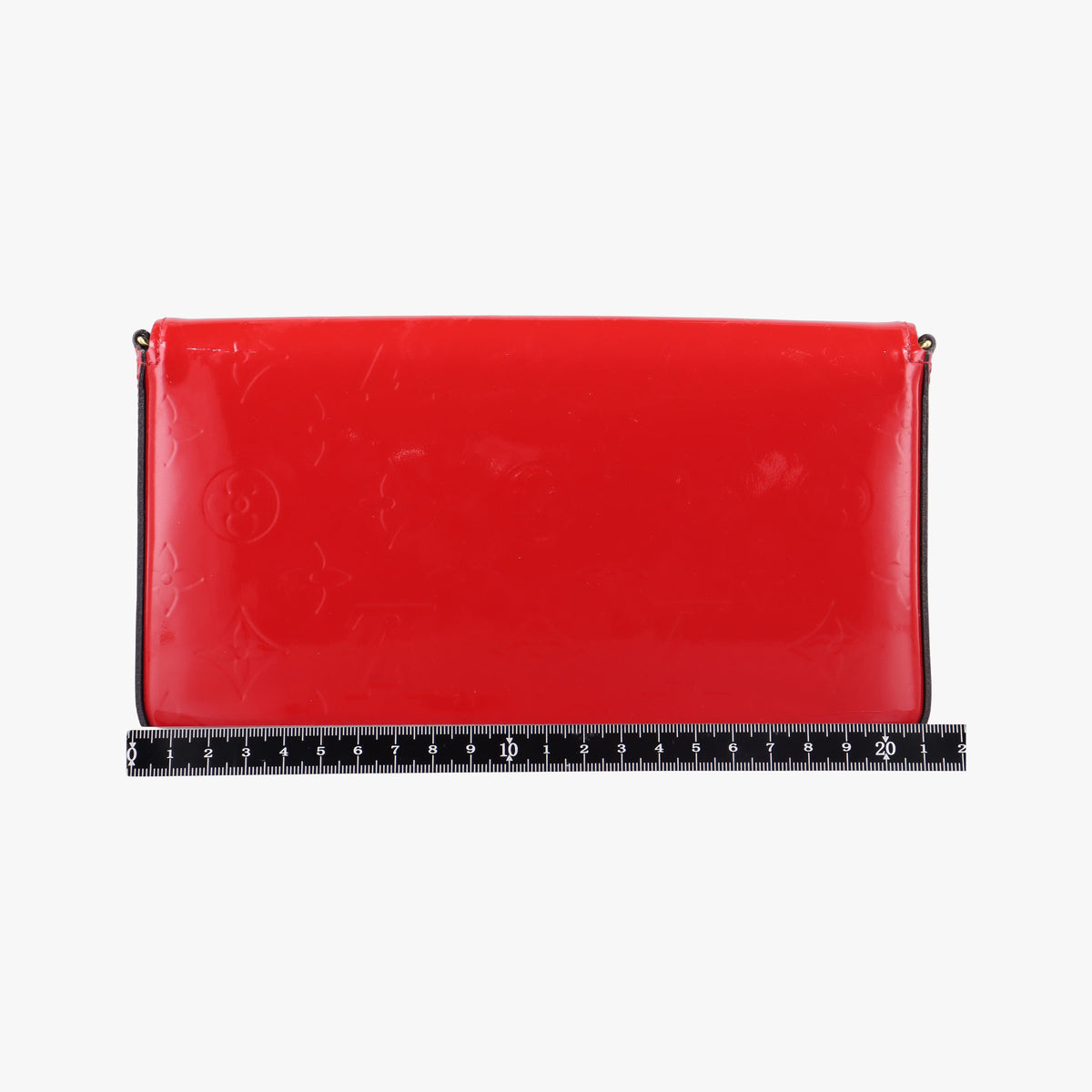Pre-owned Louis Vuitton Pochette FeLICIE CERISE Vernis M61293 shoulderbag | stylenewstar