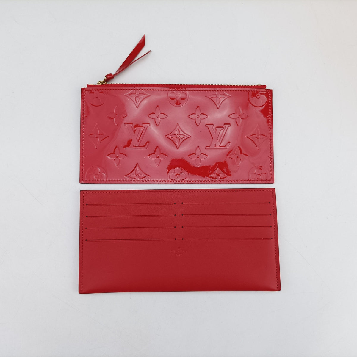 Pre-owned Louis Vuitton Pochette FeLICIE CERISE Vernis M61293 shoulderbag | stylenewstar