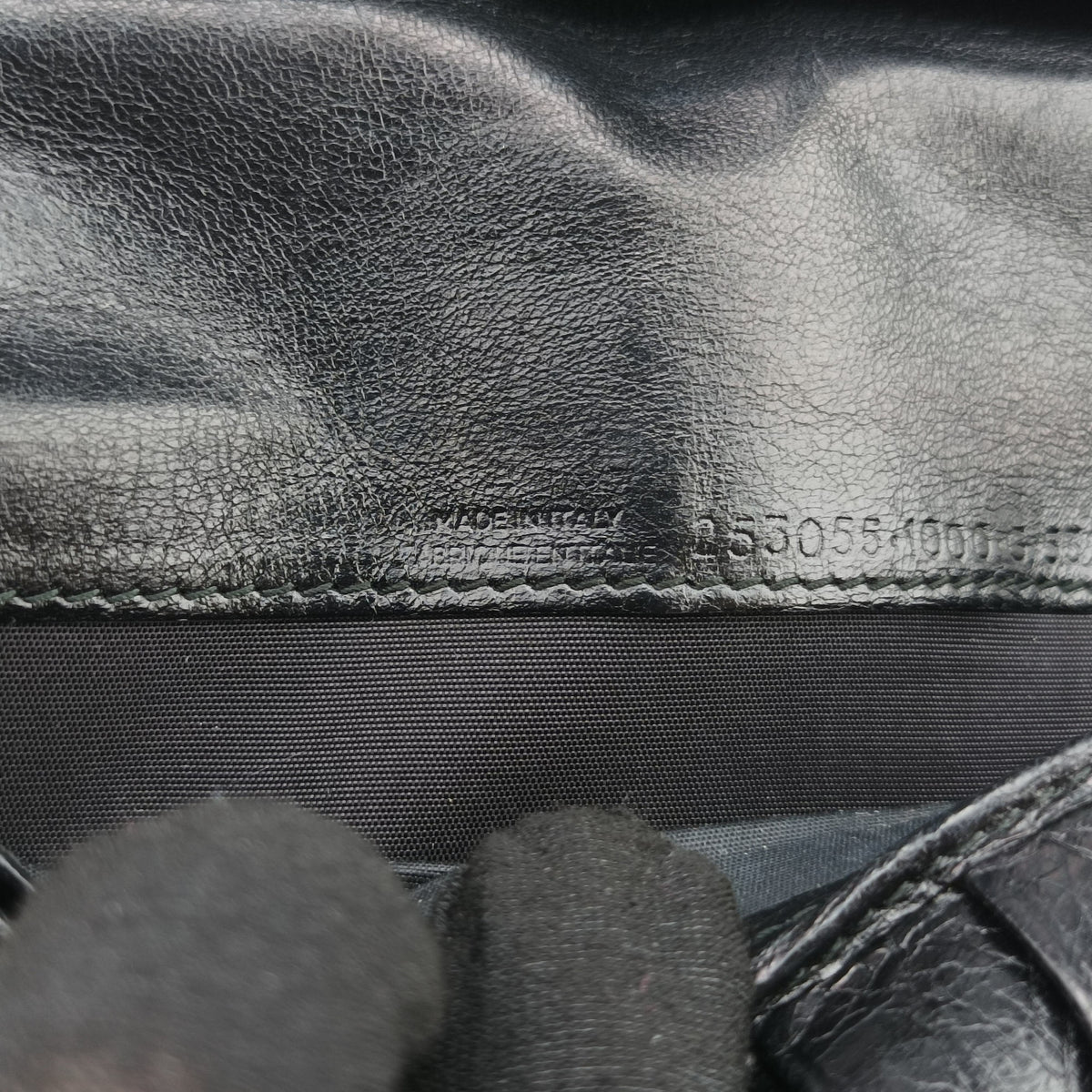 Pre-owned Balenciaga The Giant Black Leather  handbag | stylenewstar
