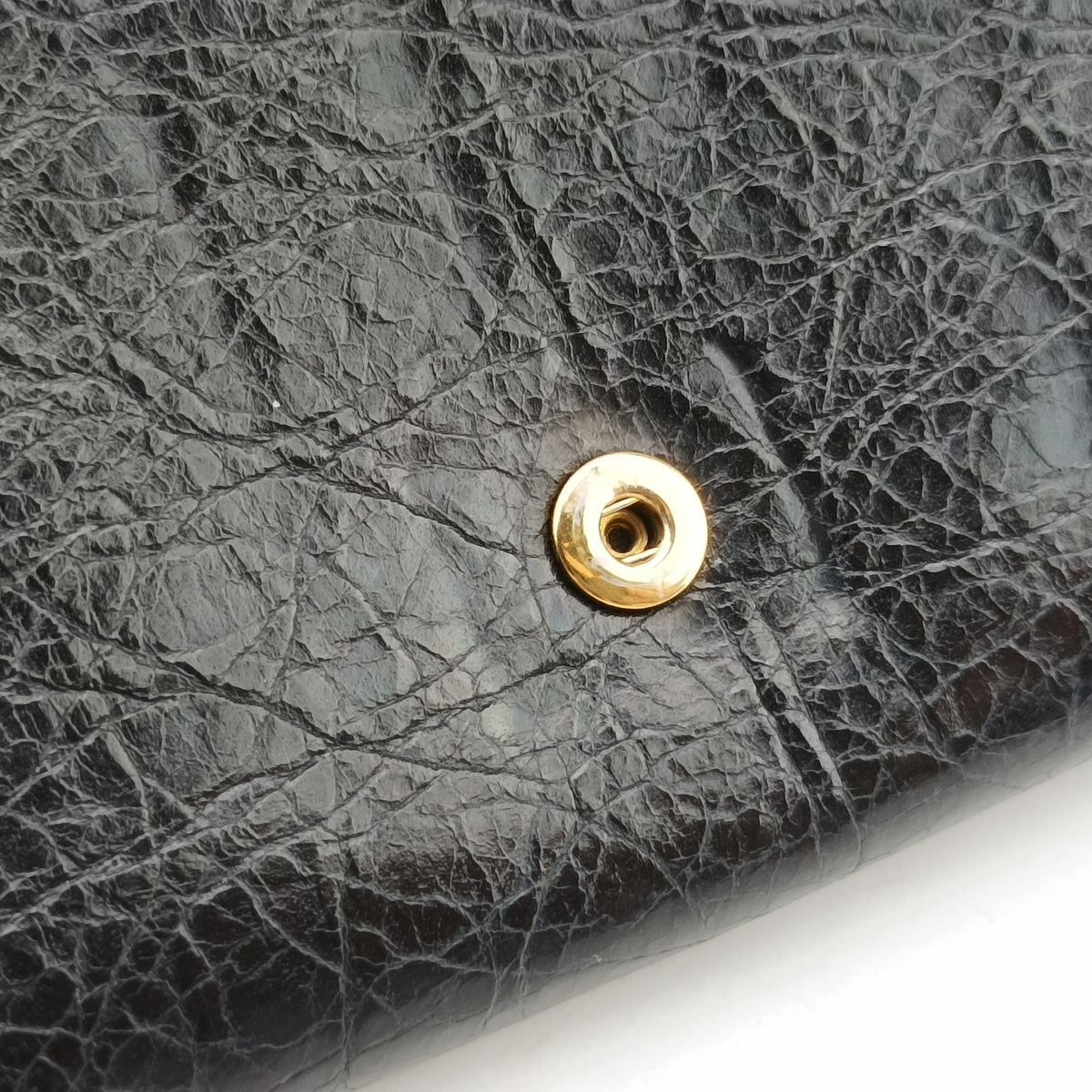 Pre-owned Balenciaga The Giant Black Leather  handbag | stylenewstar