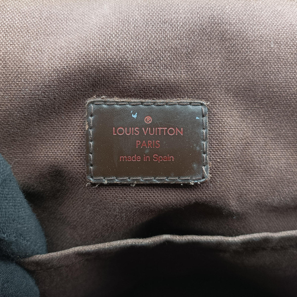 Pre-owned Louis Vuitton BROOKLYN GM EBENE Damier Canvas N51211 shoulderbag | stylenewstar