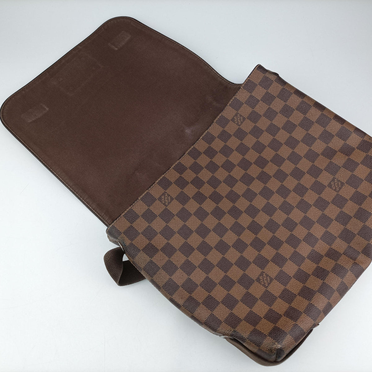 Pre-owned Louis Vuitton BROOKLYN GM EBENE Damier Canvas N51211 shoulderbag | stylenewstar