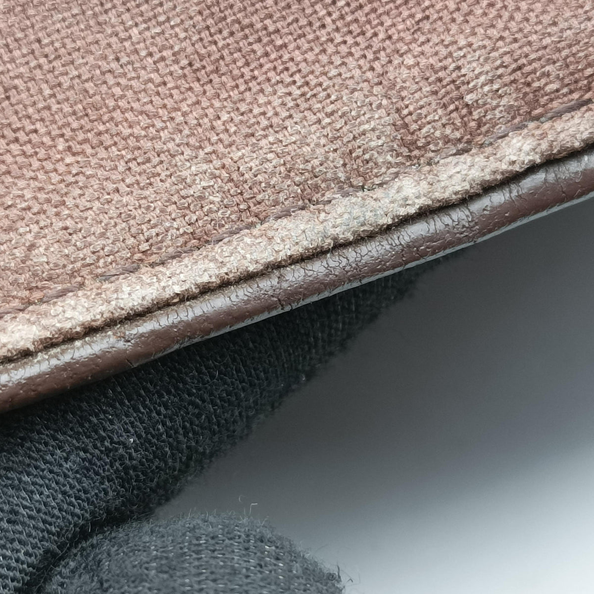 Pre-owned Louis Vuitton BROOKLYN GM EBENE Damier Canvas N51211 shoulderbag | stylenewstar
