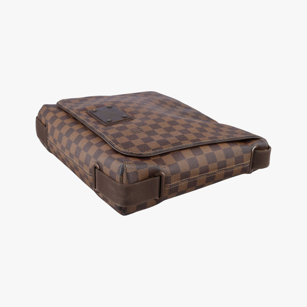 Pre-owned Louis Vuitton BROOKLYN GM EBENE Damier Canvas N51211 shoulderbag | stylenewstar