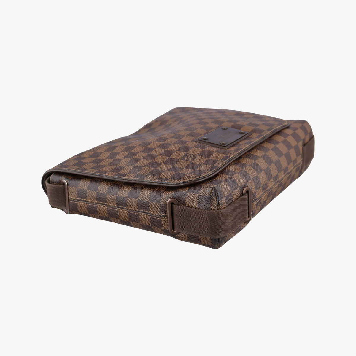 Pre-owned Louis Vuitton BROOKLYN GM EBENE Damier Canvas N51211 shoulderbag | stylenewstar