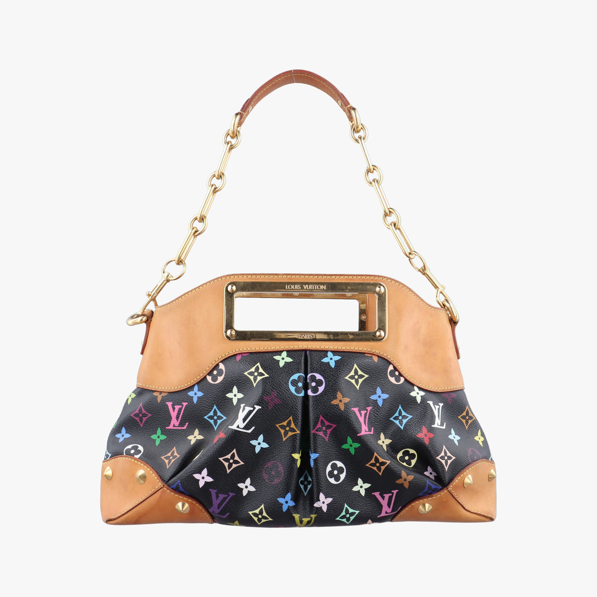 Vintage Louis Vuitton Judy MM Noir Monogram Multicolore M40256 shoulderbag | stylenewstar