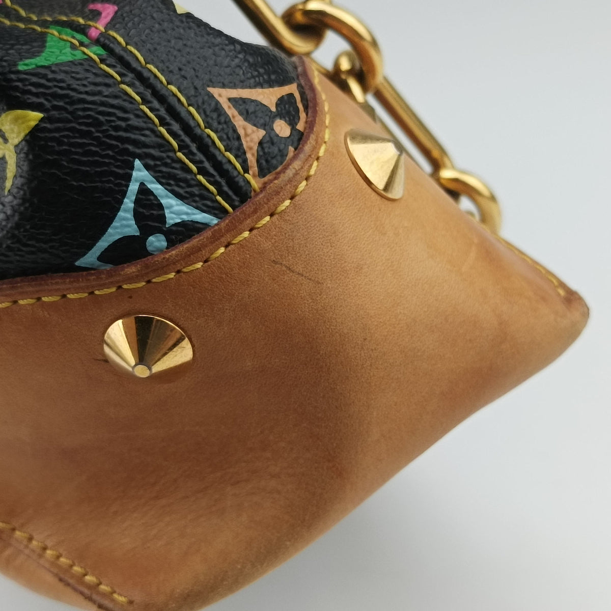 Vintage Louis Vuitton Judy MM Noir Monogram Multicolore M40256 shoulderbag | stylenewstar
