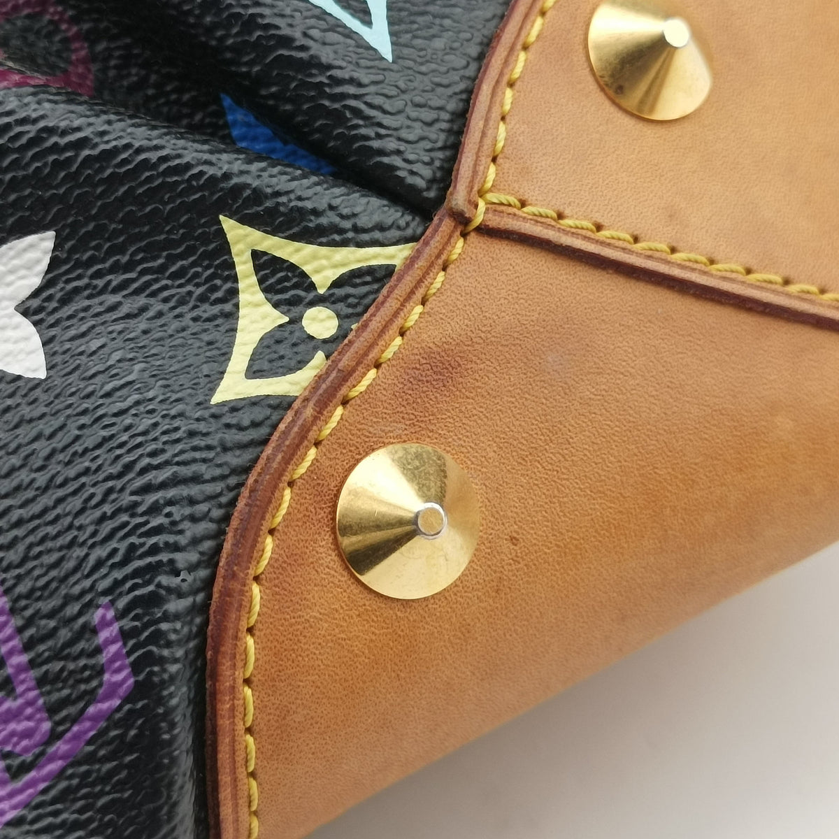 Vintage Louis Vuitton Judy MM Noir Monogram Multicolore M40256 shoulderbag | stylenewstar
