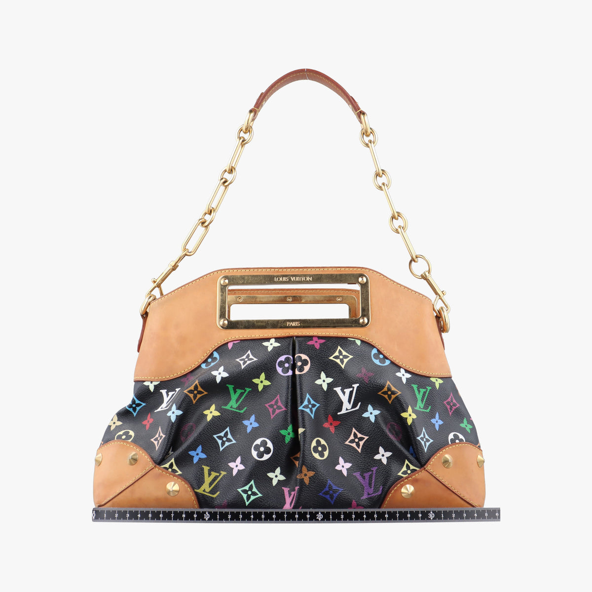 Vintage Louis Vuitton Judy MM Noir Monogram Multicolore M40256 shoulderbag | stylenewstar