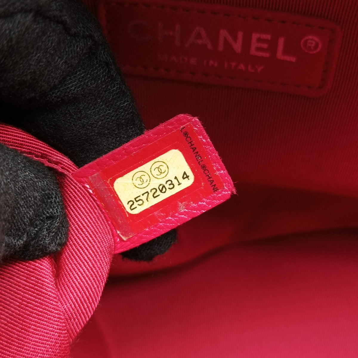 Pre-owned Chanel GABRIELLE Green Leather A93824 shoulderbag | stylenewstar