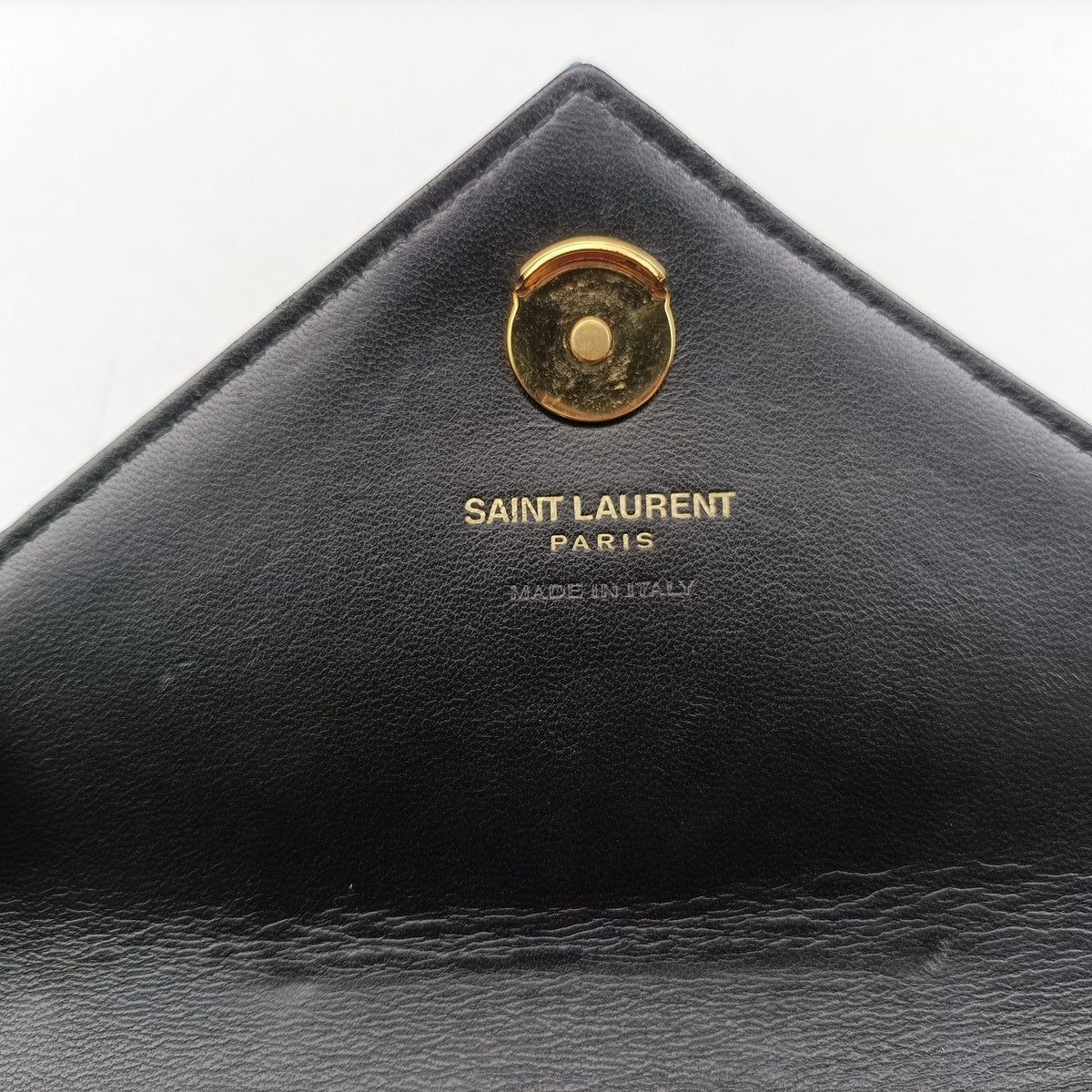 Pre-owned Yves Saint Laurent COLLEGE Rainbow Multicolour Leather 447977 shoulderbag | stylenewstar