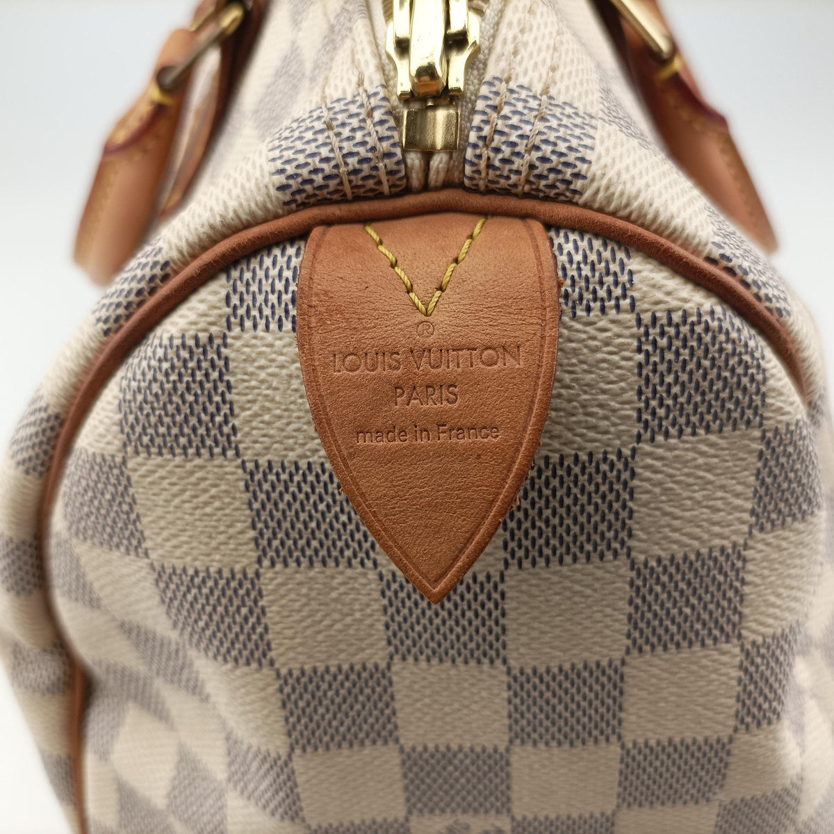 Pre-owned Louis Vuitton Speedy 30 AZUR Damier Canvas N41533 handbag | stylenewstar