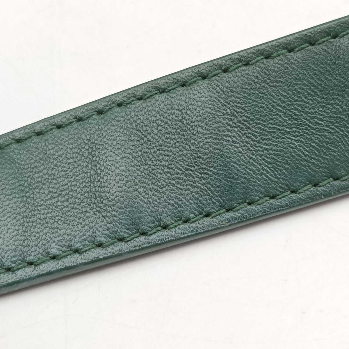 Pre-owned Bottega Veneta Cassette Green lambskin  shoulderbag | stylenewstar