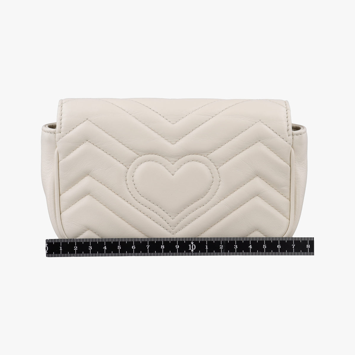Vintage Gucci GG Marmont White Leather 476438 shoulderbag | stylenewstar