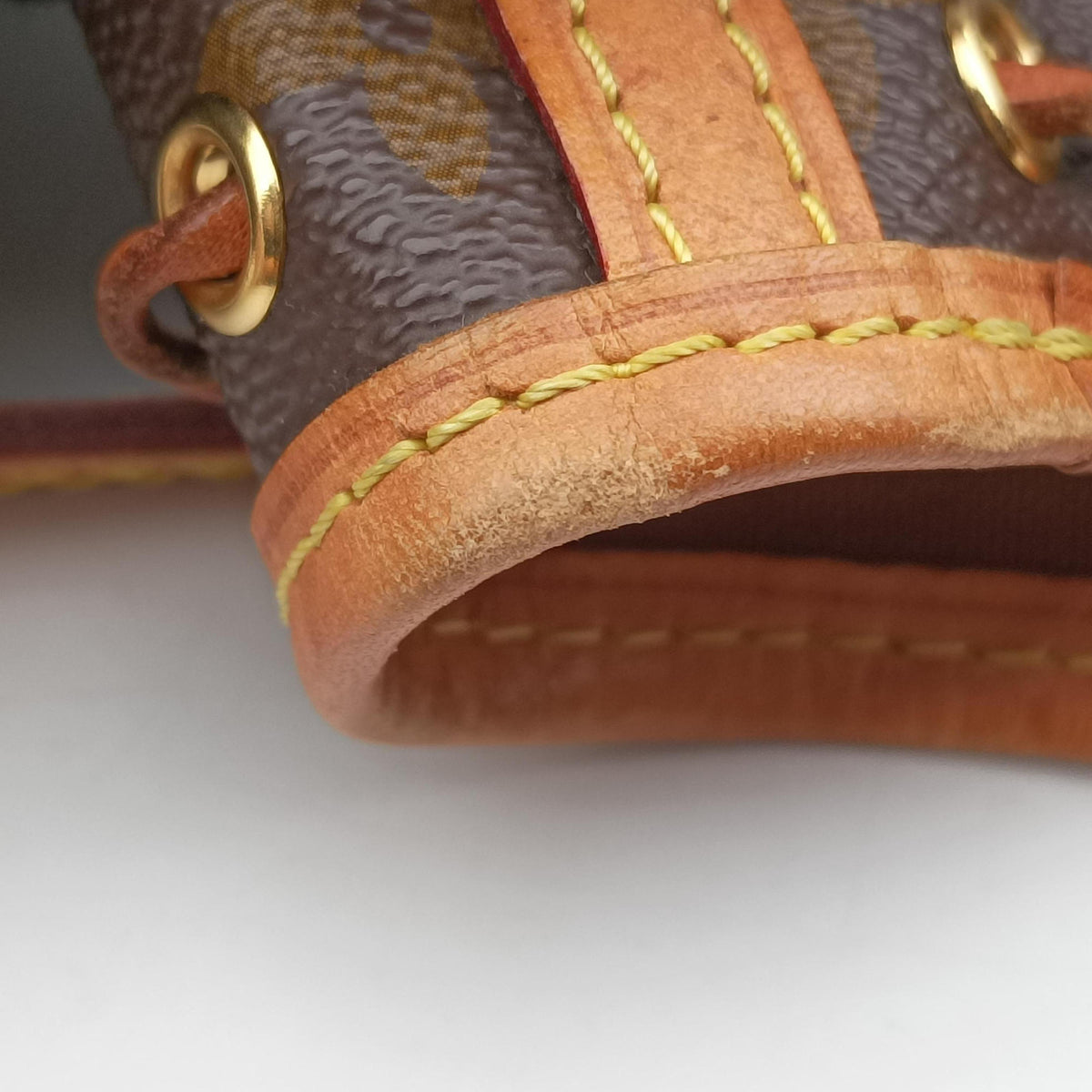 Secondhand Louis Vuitton Nano Noe Brown Monogram Canvas M41346 shoulderbag | stylenewstar