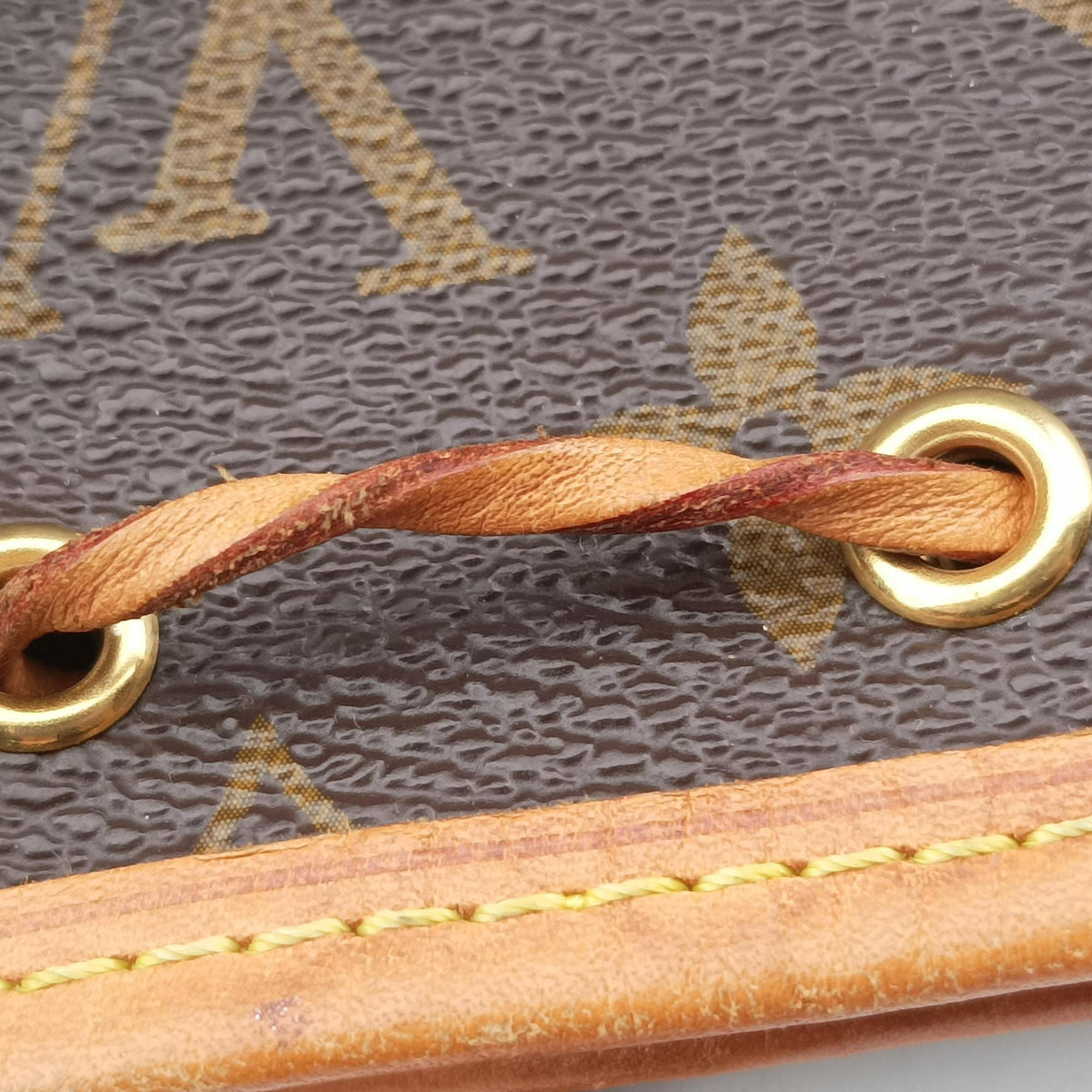 Secondhand Louis Vuitton Nano Noe Brown Monogram Canvas M41346 shoulderbag | stylenewstar