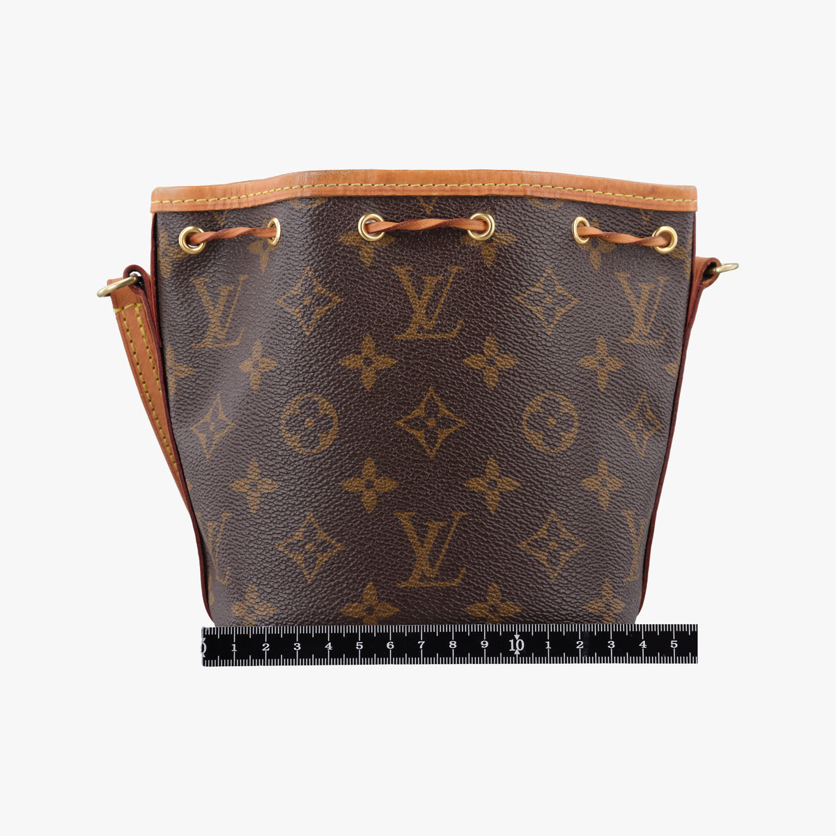 Secondhand Louis Vuitton Nano Noe Brown Monogram Canvas M41346 shoulderbag | stylenewstar