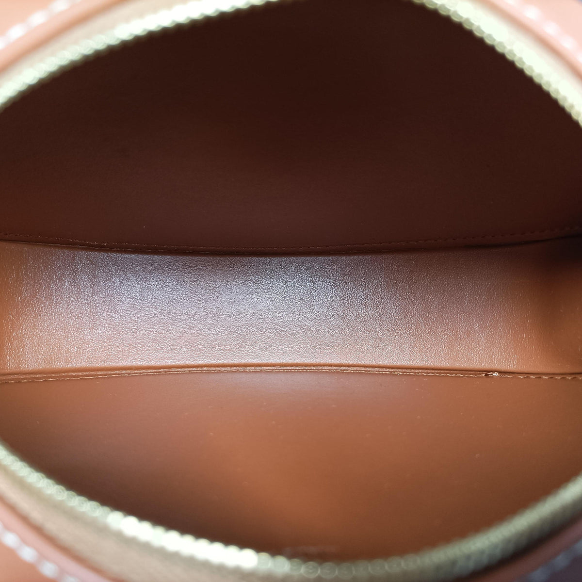 Pre-owned Celine Oval Purse Cuir Triomphe Brown Leather  shoulderbag | stylenewstar