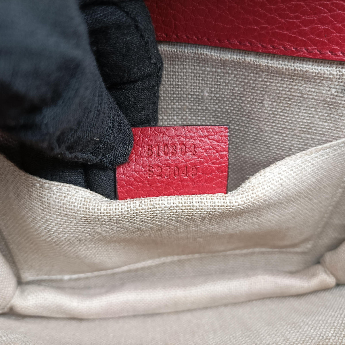 Pre-owned Gucci Interlocking G Red Leather 510304 shoulderbag | stylenewstar