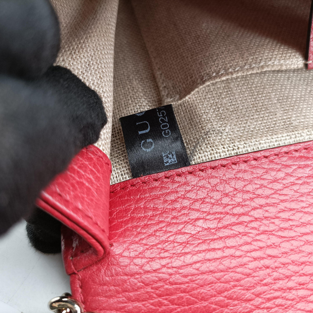 Pre-owned Gucci Interlocking G Red Leather 510304 shoulderbag | stylenewstar
