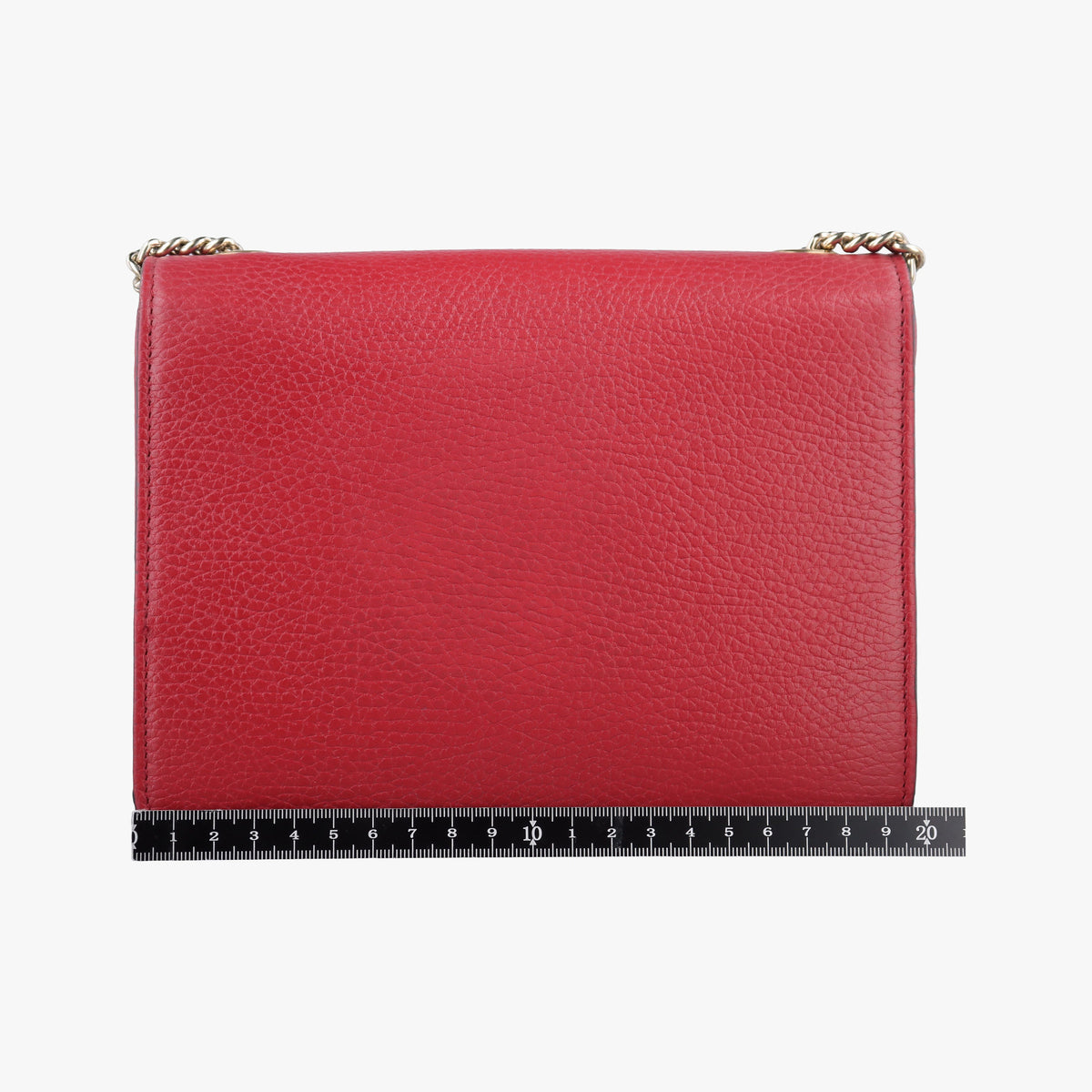 Pre-owned Gucci Interlocking G Red Leather 510304 shoulderbag | stylenewstar