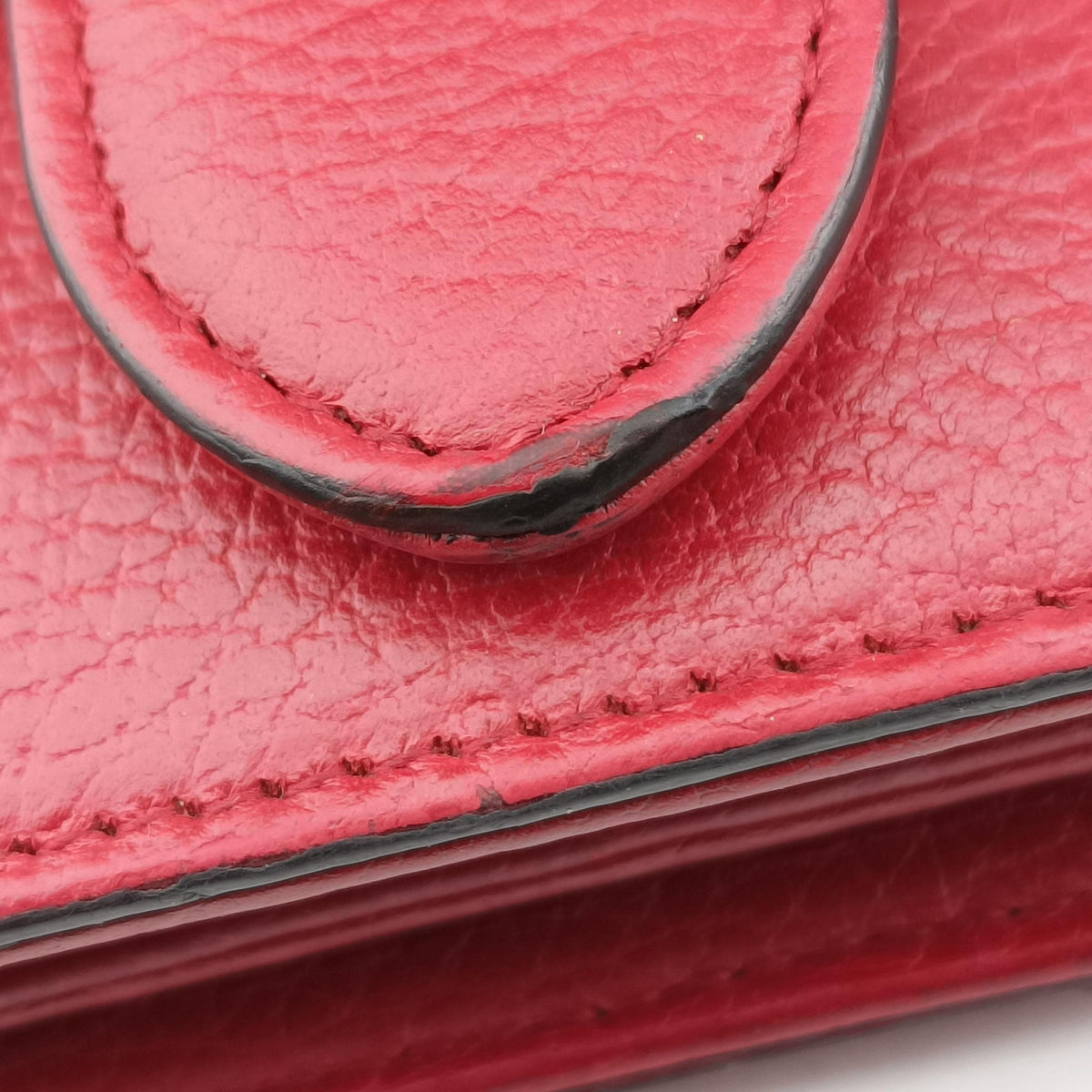 Pre-owned Gucci Interlocking G Red Leather 510304 shoulderbag | stylenewstar