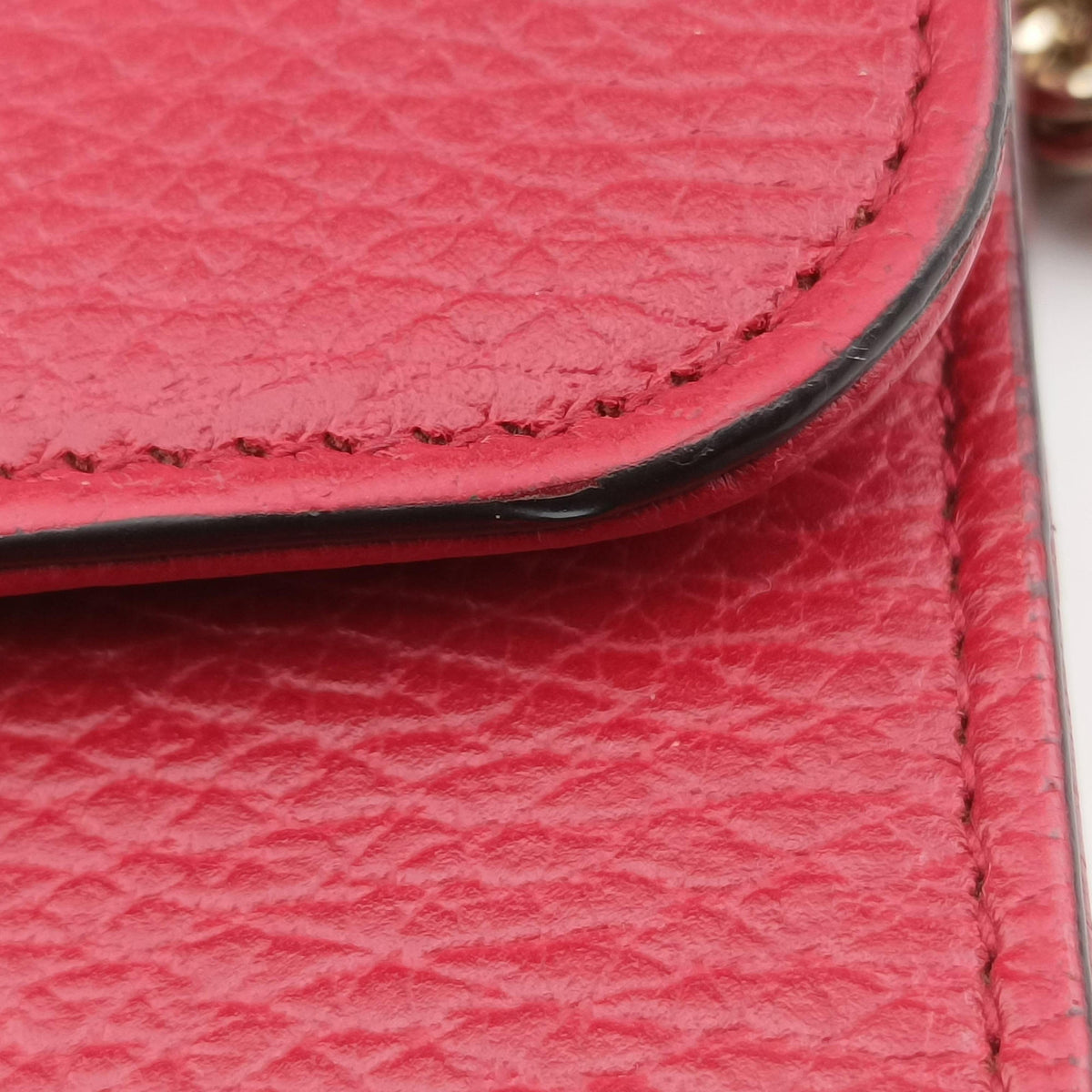 Pre-owned Gucci Interlocking G Red Leather 510304 shoulderbag | stylenewstar