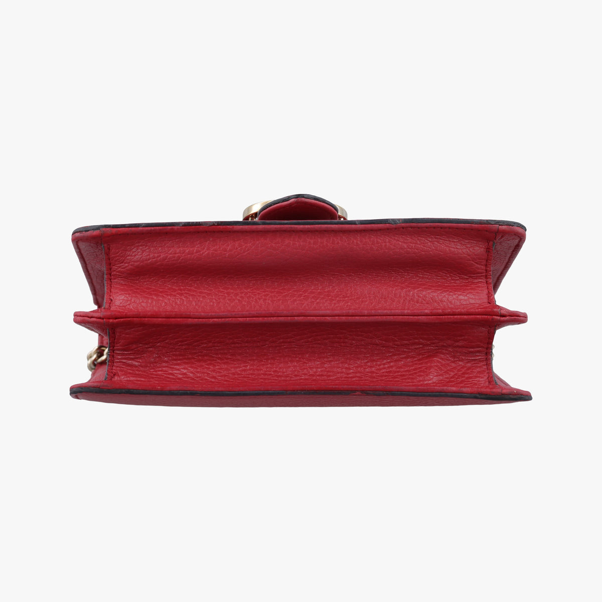 Pre-owned Gucci Interlocking G Red Leather 510304 shoulderbag | stylenewstar