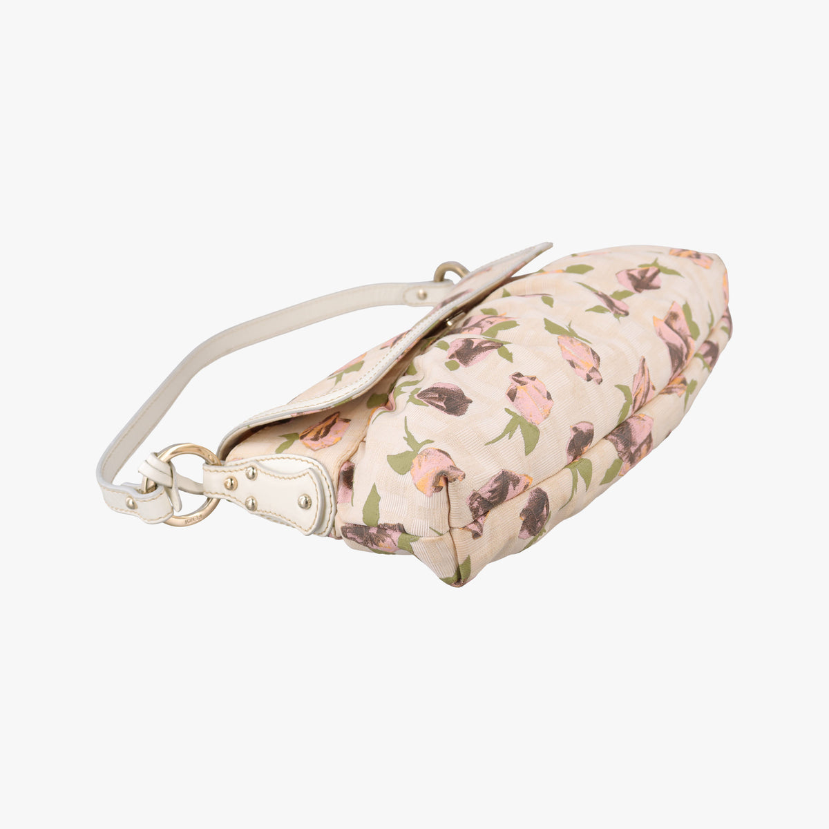 Vintage Fendi Chef Perforated Charm Zucca Print Multicolour canvas 8BR436 shoulderbag | stylenewstar