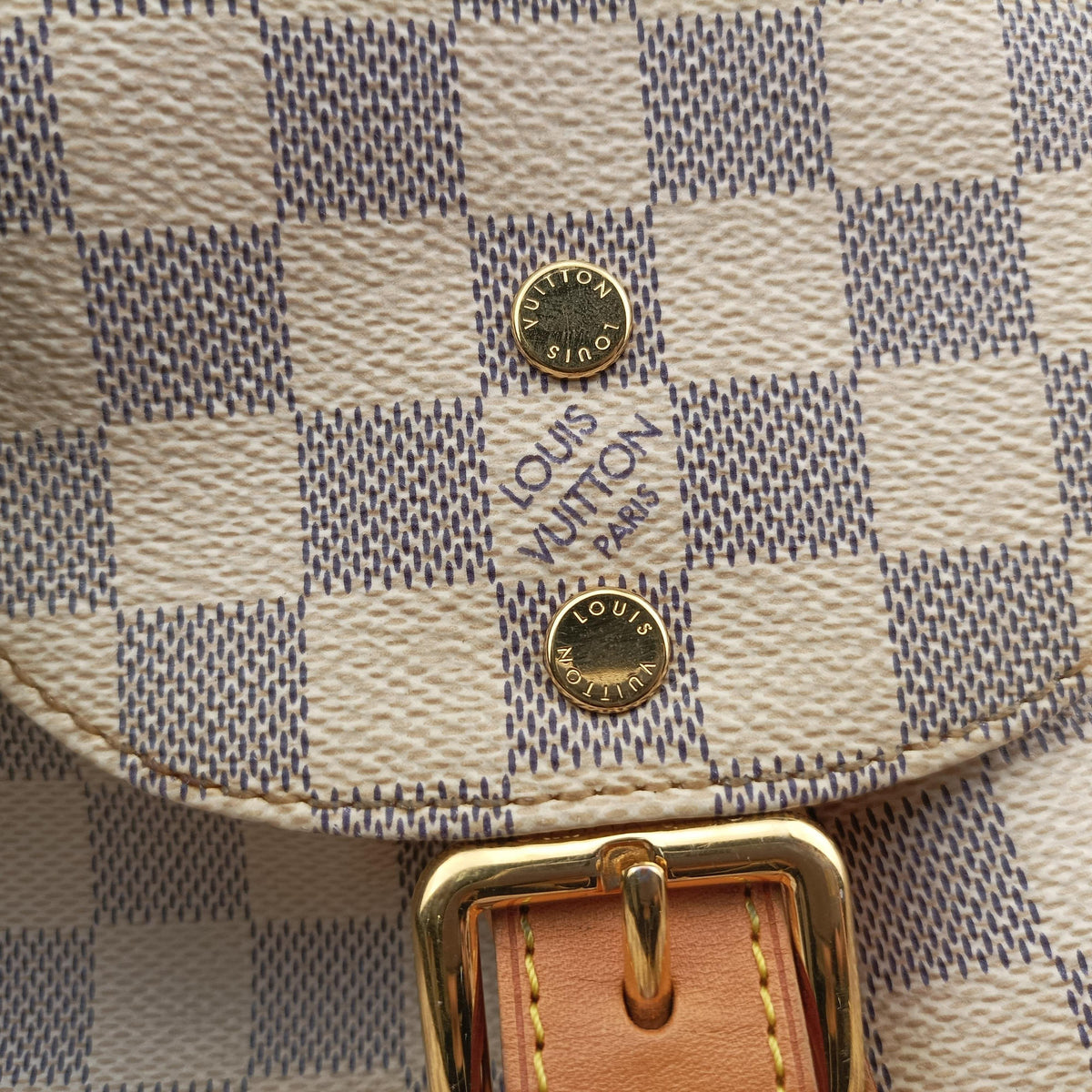 Pre-owned Louis Vuitton SPERONE BB Azur Damier Canvas N44026 backpack/rucksack | stylenewstar