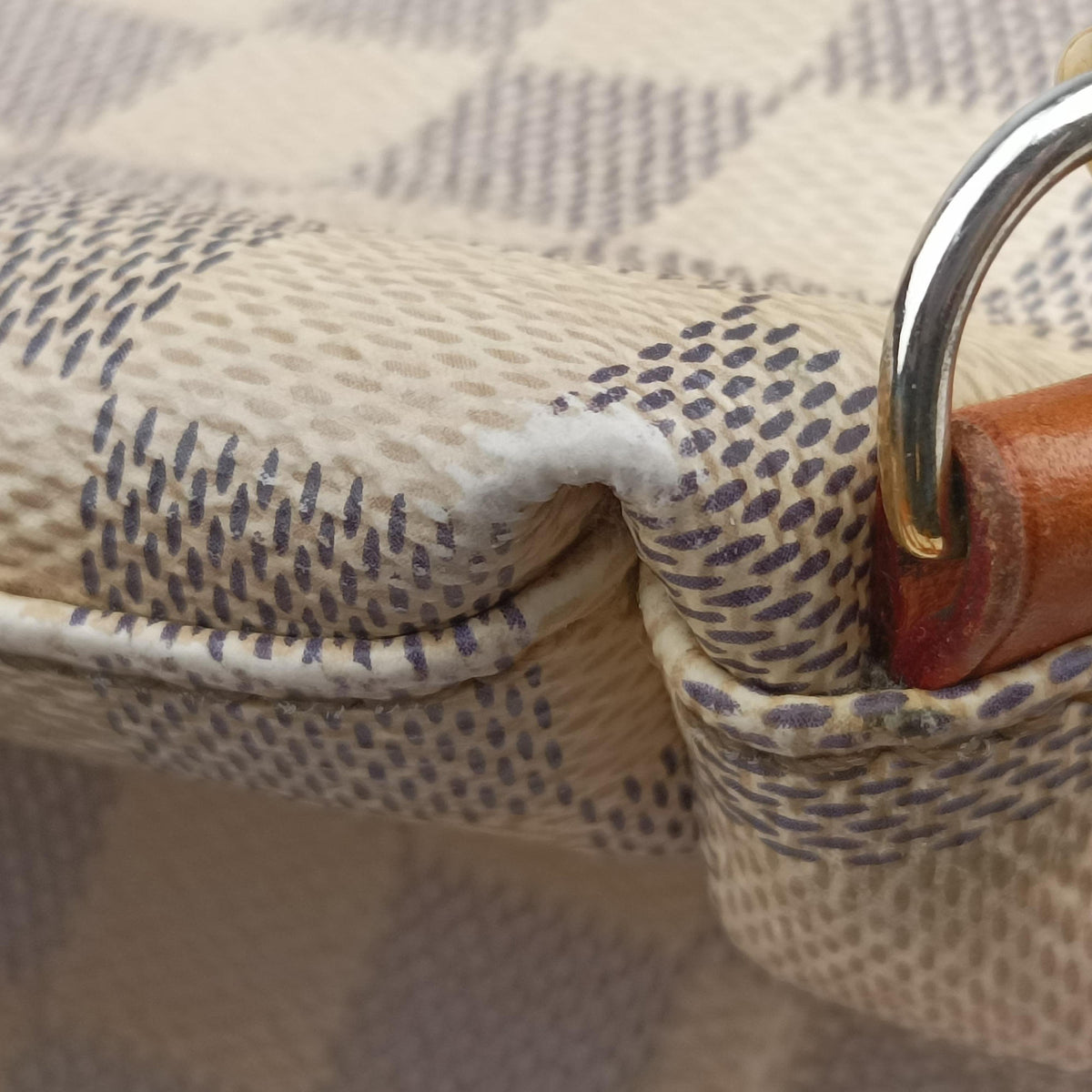 Pre-owned Louis Vuitton SPERONE BB Azur Damier Canvas N44026 backpack/rucksack | stylenewstar