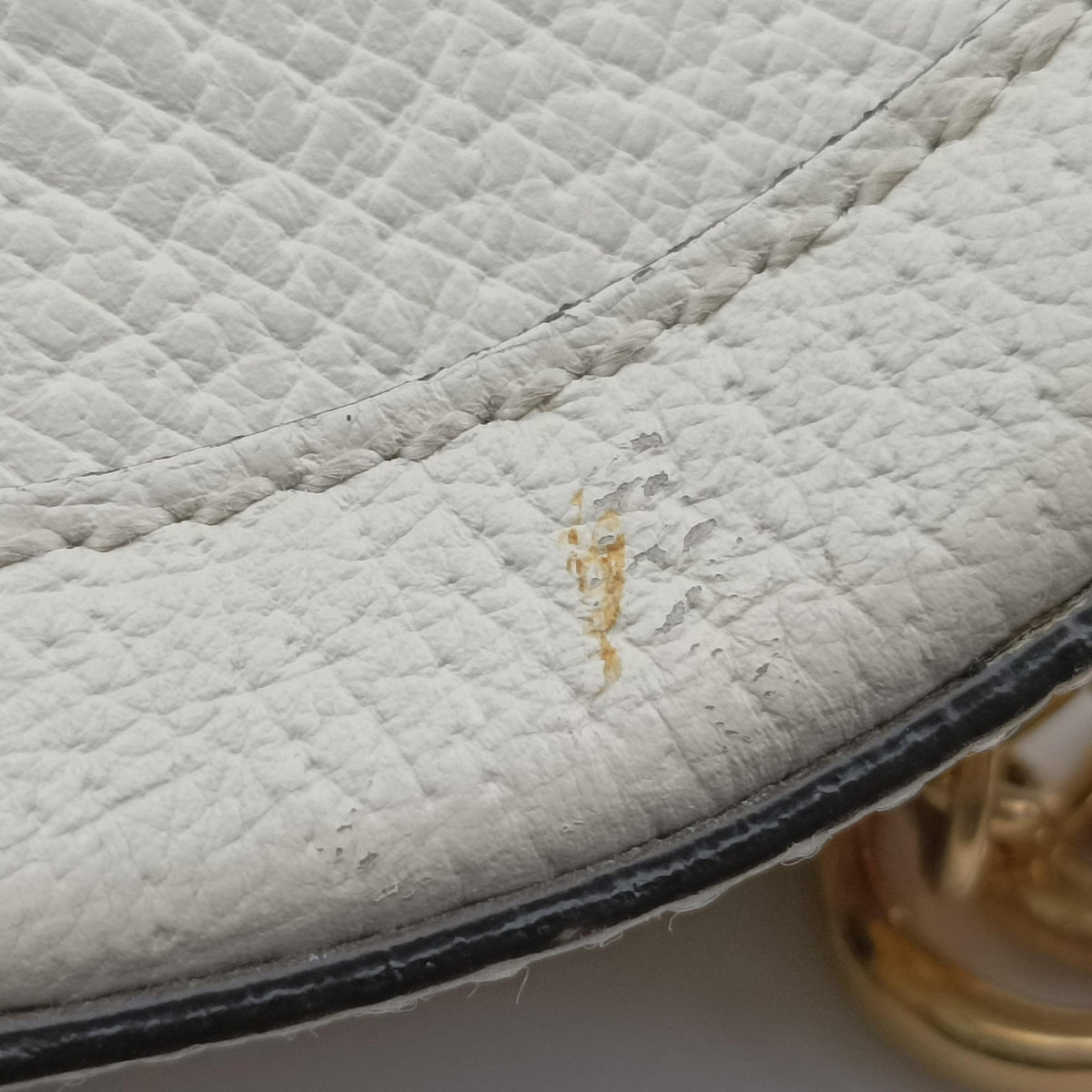 Secondhand Gucci Ophidia White Leather 550618 crossbodybag | stylenewstar